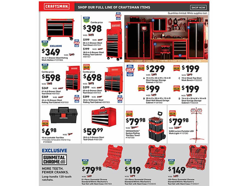 Lowe's Black Friday Ad 2019