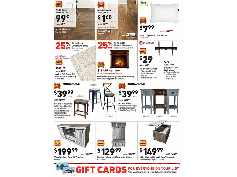 Lowe&#39;s Black Friday Ad 2019 Deals, Discounts & Sales - Price From: $2.98 - March 2020