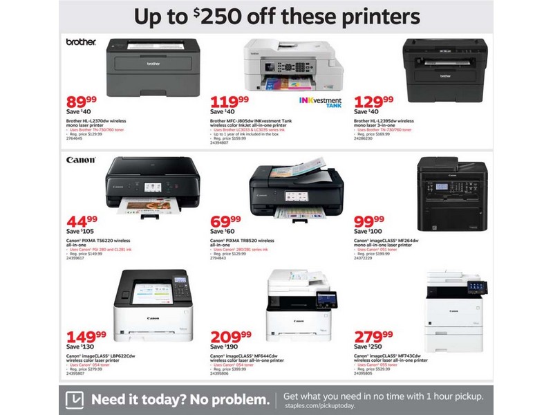 Staples Black Friday Ad 2019