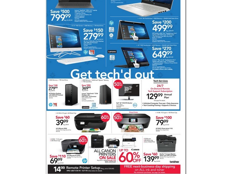 Office Depot Black Friday Ad 2019