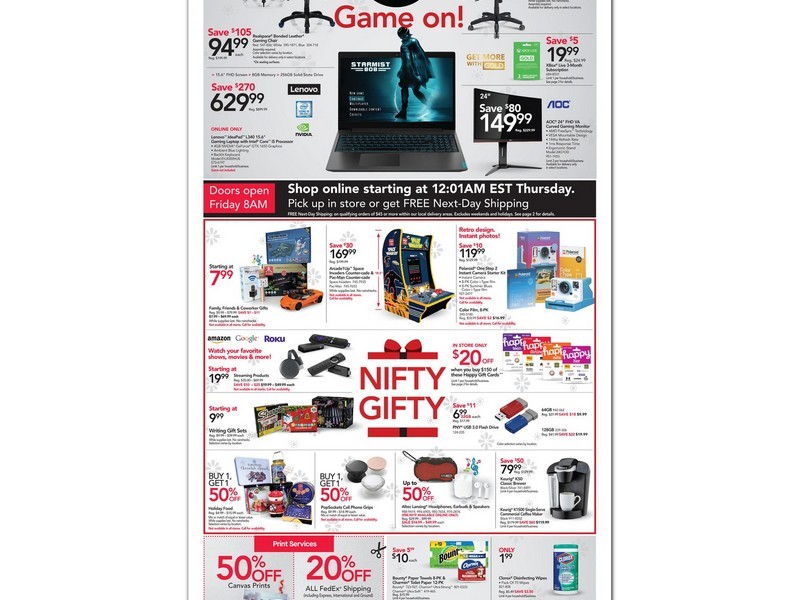 Office Depot Black Friday Ad 2019