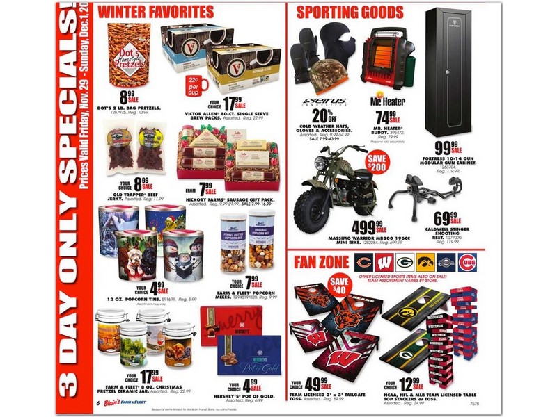 Blain's Farm & Fleet Black Friday Ad 2019