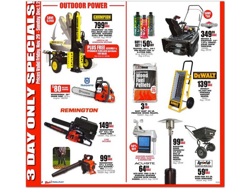 Blain&#39;s Farm & Fleet Black Friday Ad 2019 Deals, Discounts & Sales - Price From: $4.99 - May 2020