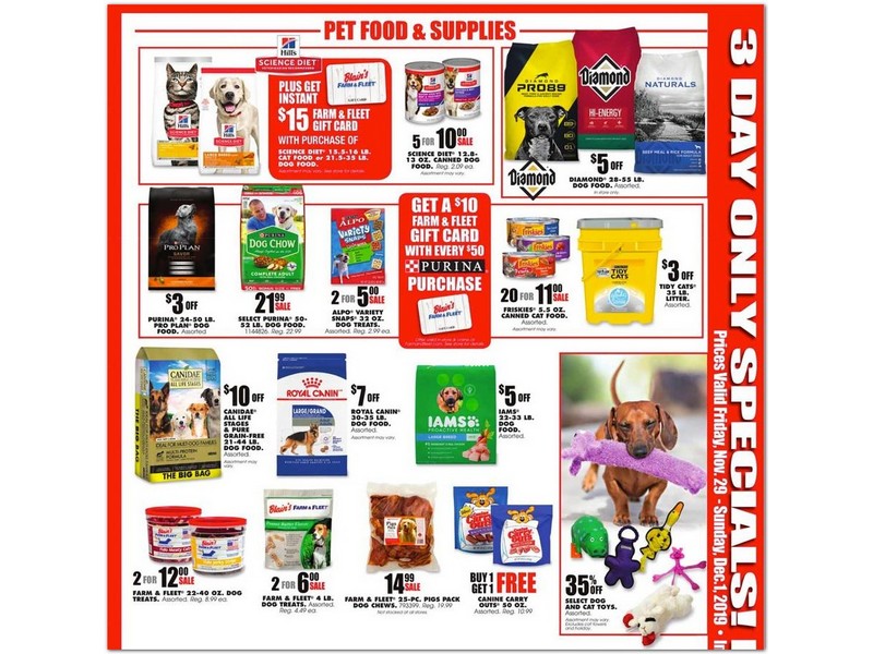 Blain's Farm & Fleet Black Friday Ad 2019