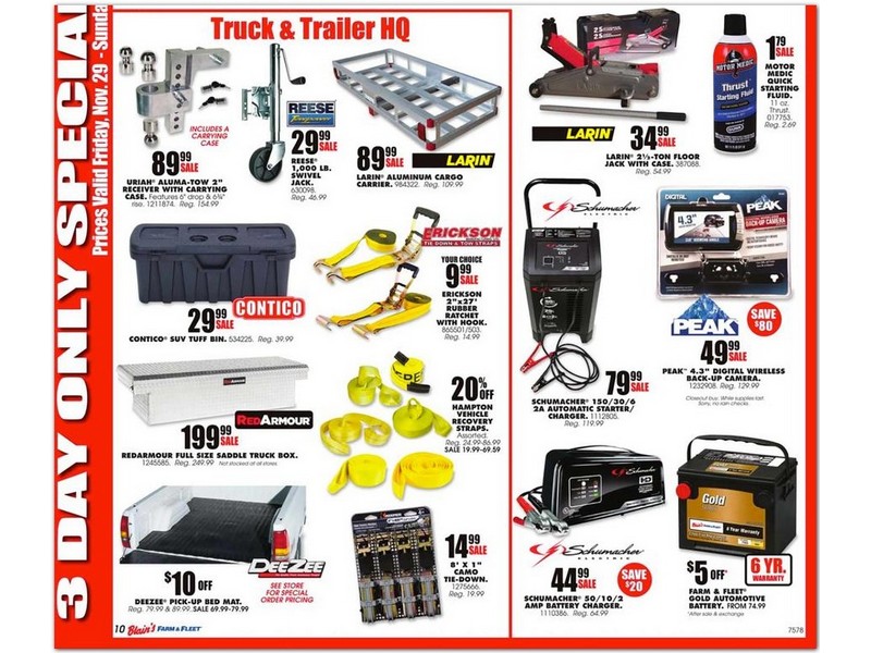 Blain's Farm & Fleet Black Friday Ad 2019