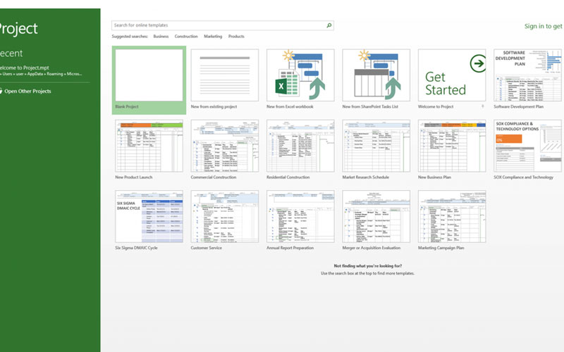 Microsoft Project 2013 Standard Instant License