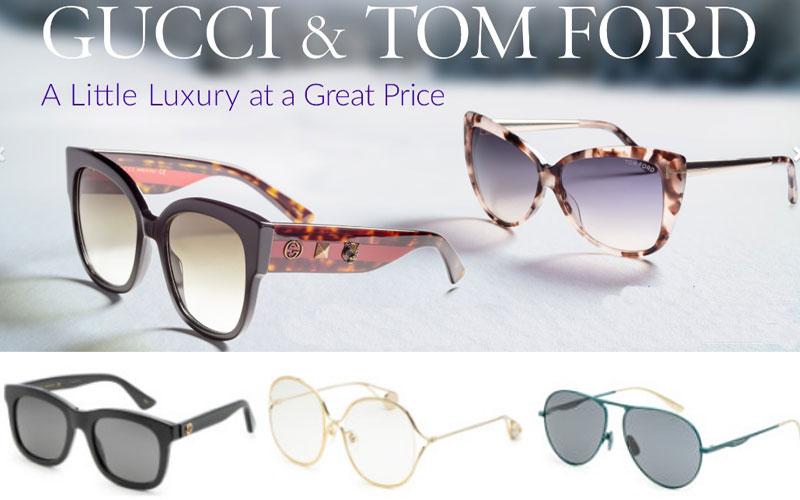 Up to 85% Off on Gucci & Tom Ford Sunglasses