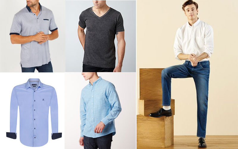 Up to 80% Off on Men's Shirts & T-Shirts