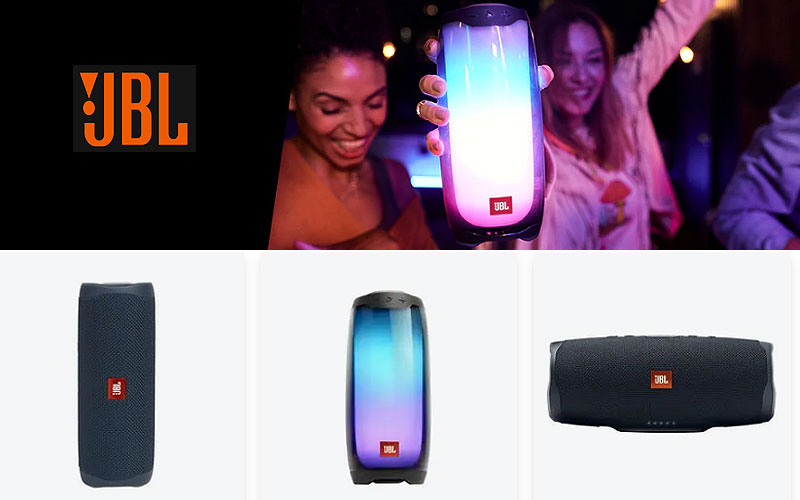 Up to 30% Off on JBL Portable Bluetooth Speakers