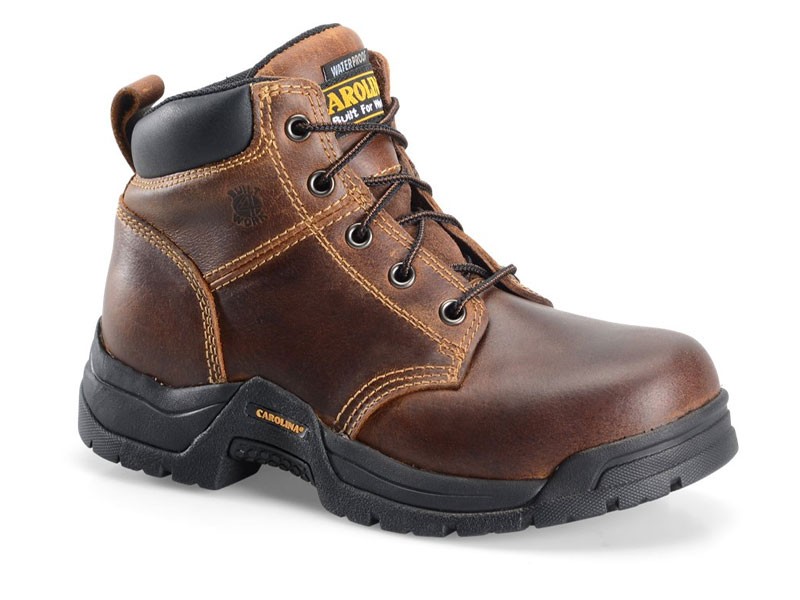 Women's Waterproof Broad Toe Work Boot