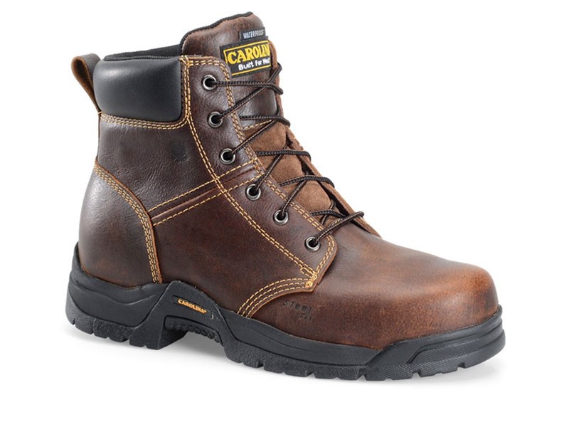 Men's Waterproof Broad Steel Toe Work Boot