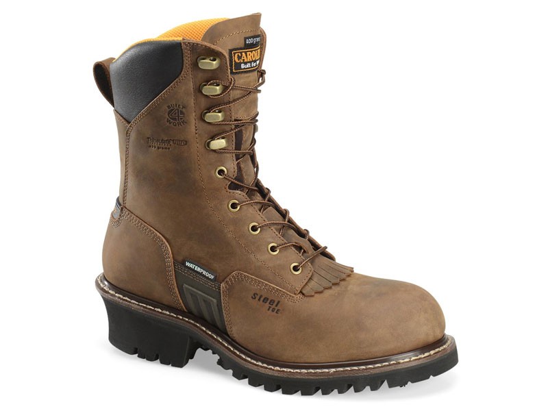 Maximus Logger Steel Toe Boots for Men's