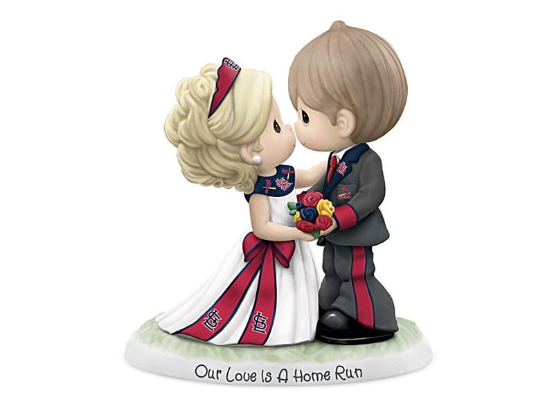 Precious Moments Cardinals Porcelain Wedding Figurine