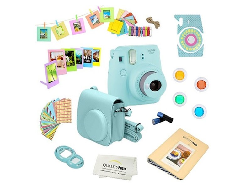 Fujifilm Instax Mini 9 Instant Film Camera with Deluxe Accessories