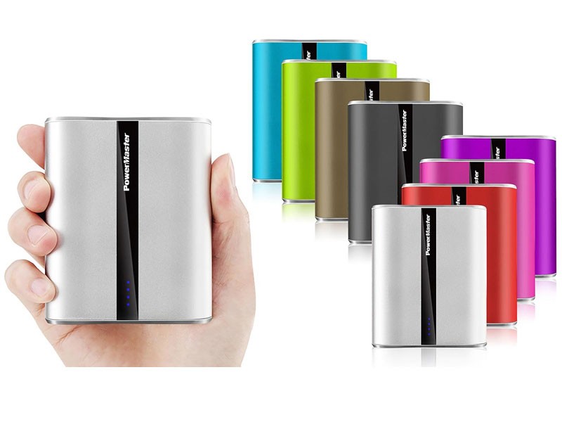 PowerMaster 12,000mAh LED Dual-USB Power Bank