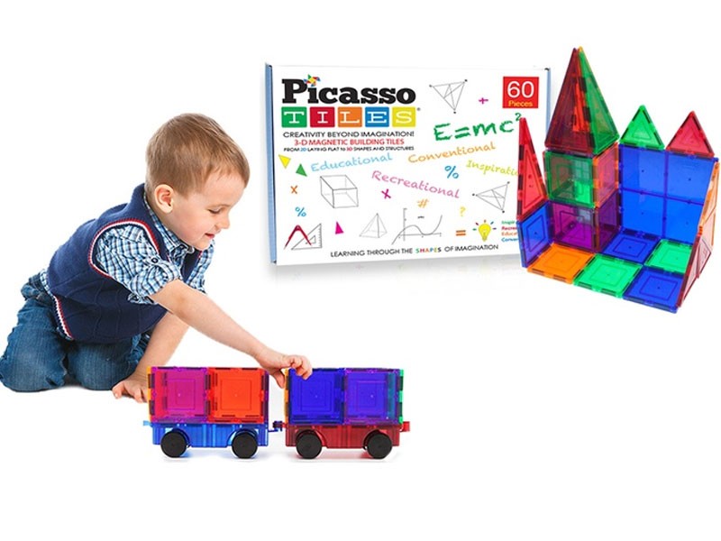 Picasso Tiles 3D Magnetic Building Block Sets