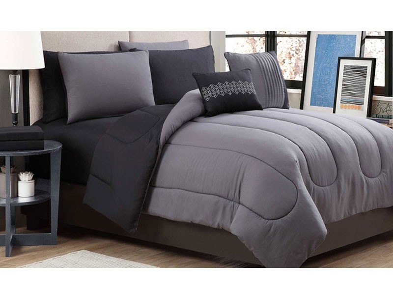 Reversible Lightweight Comforter Set with Sheets