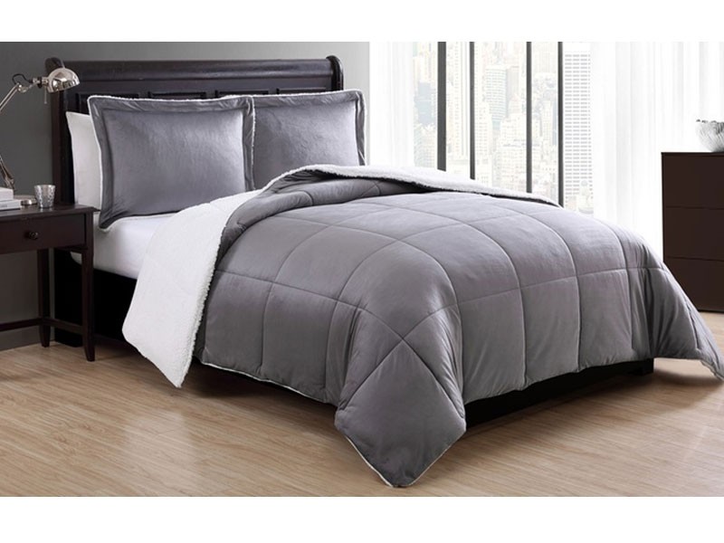 Micromink and Sherpa Reversible Comforter