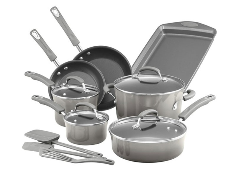 Classic Brights Porcelain Nonstick Cookware Set