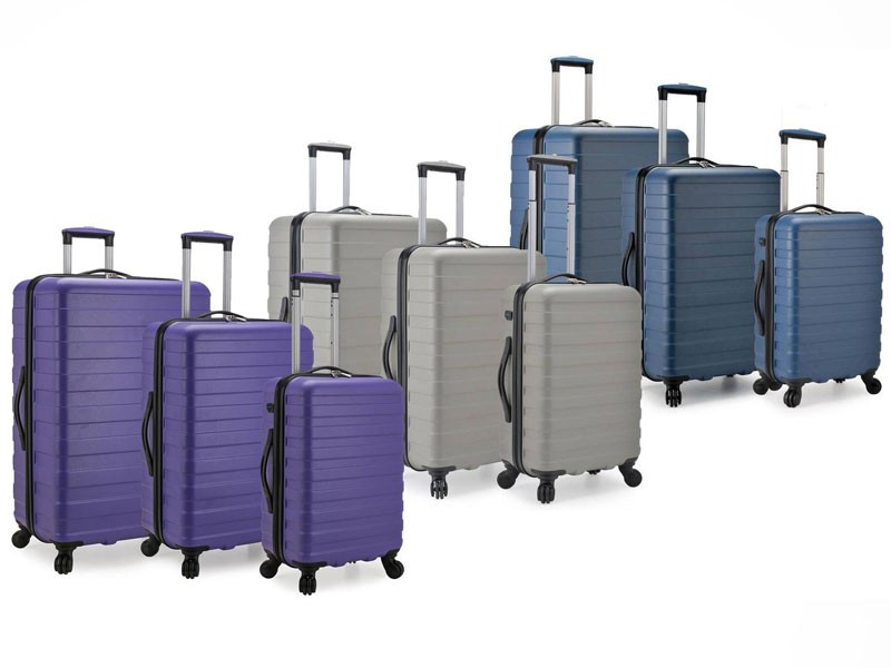 US Traveler Bondi Spinner Luggage Set with USB Charging Port