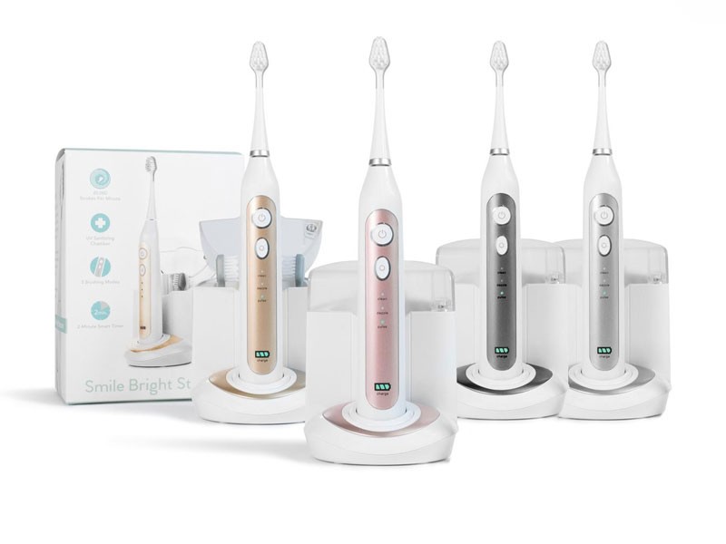 Platinum Edition Elite Sonic Toothbrush with UV Sanitizing Charging Base