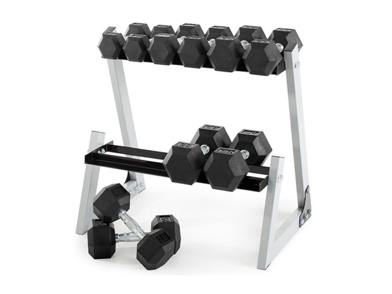 Weider 200lb. Dumbbell Kit with Rack