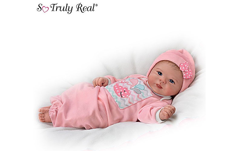 Violet Parker Little Squirt Lifelike Baby Girl Doll