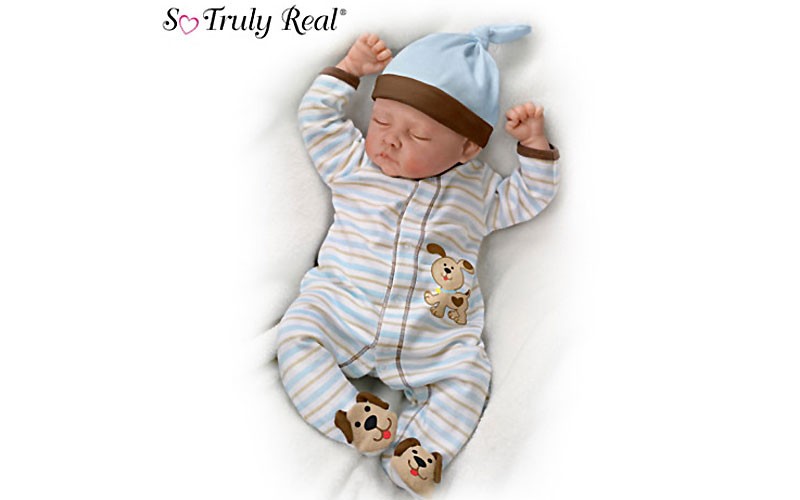 Linda Murray Sweet Dreams, Danny Sleeping Baby Boy Doll