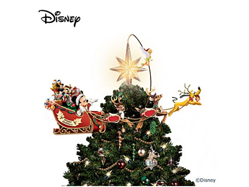 Illuminated Rotating Disney Tree Topper Item no:110462001  97Save  Illuminated R