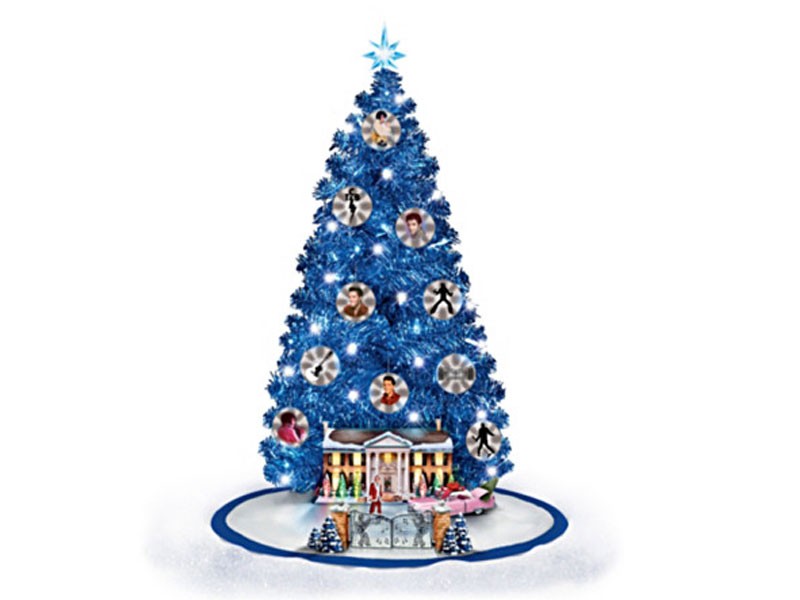 Elvis Presley Illuminated Musical Christmas Tree
