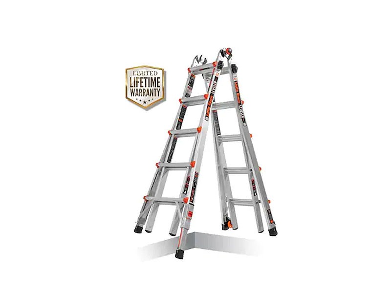 Little Giant Ladders Leveler Aluminum Multi-Position Ladder
