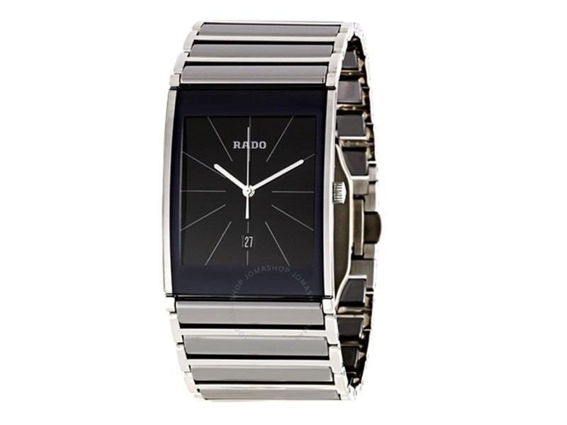 Integral XL Black Dial Stainless Steel Men's Watch