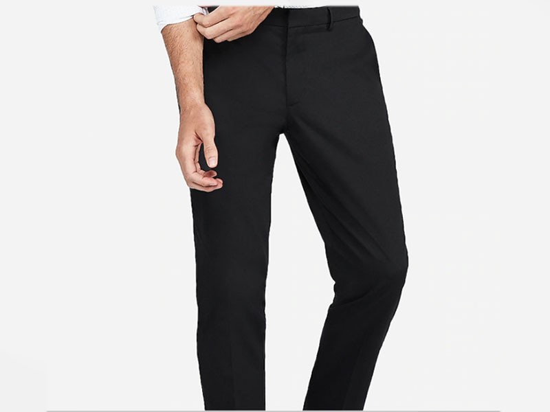 Extra Slim Performance Stretch Easy Care Cotton Dress Pant