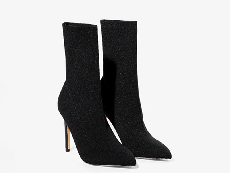 Pointed Toe Sock Boots