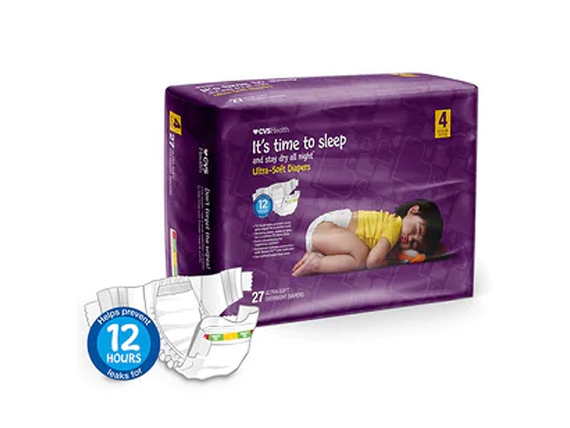 CVS Health Ultra Soft Overnight Diapers