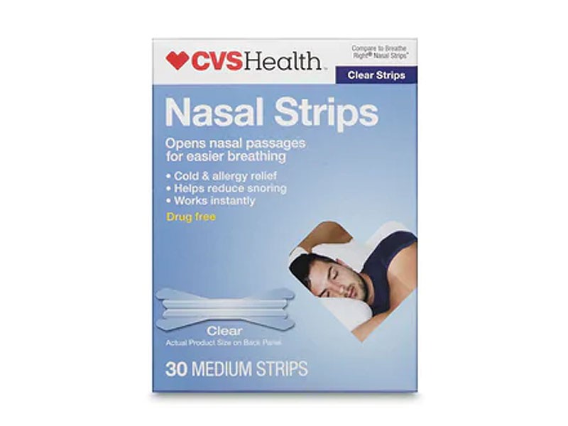 CVS Health Medium Clear Nasal Strips