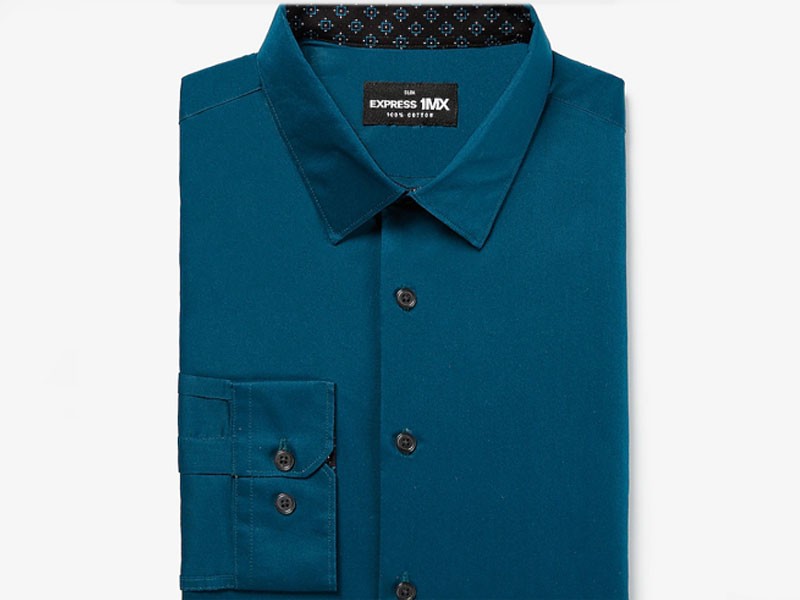 Slim Interior Detail 1MX Dress Shirt