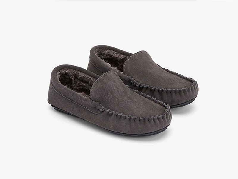 Suede Venetian Slippers