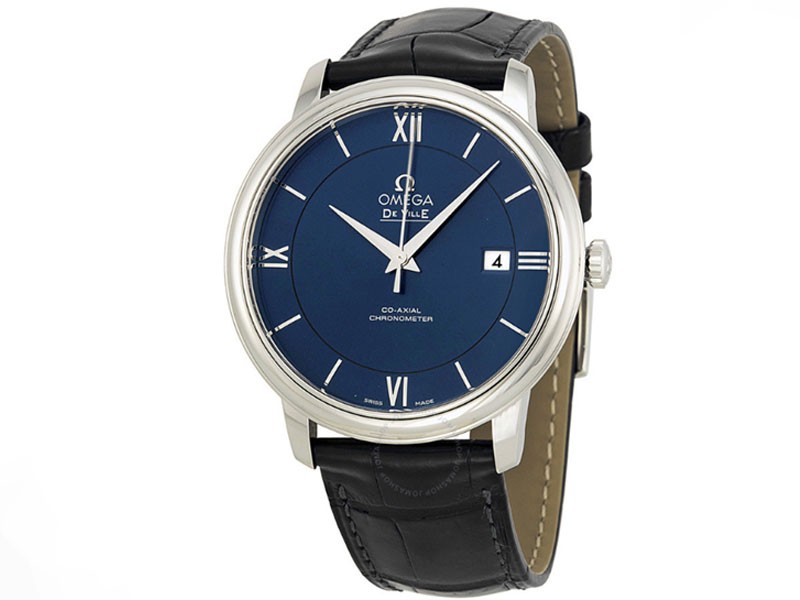 De Ville Prestige Blue Dial Men's Watch