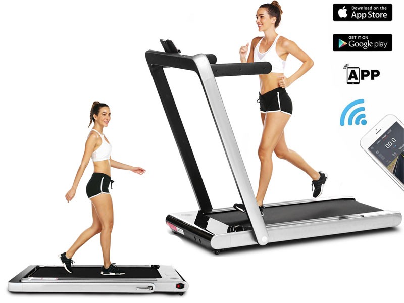 Folding Treadmill Power Running Jogging Machine With Remote Controller