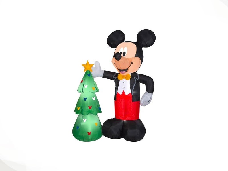 Disney 7.5131-ft Lighted Mickey Mouse Christmas Inflatable