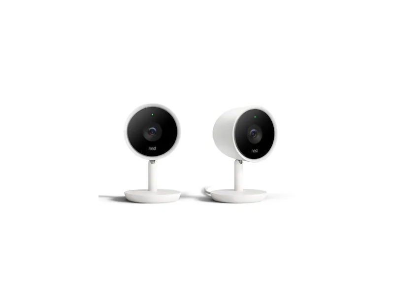 Google Nest Digital Wired Indoor 2-Pack Security Camera with Night Vision