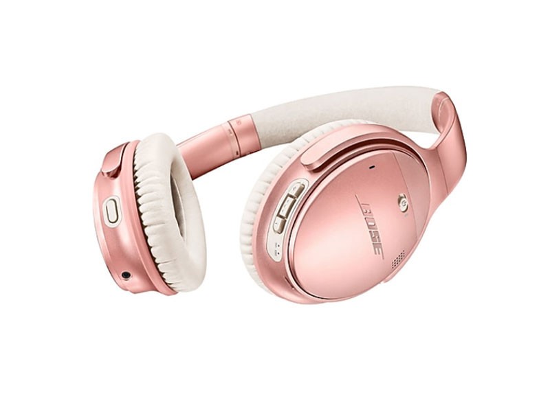 Bose QuietComfort Wireless Bluetooth Headphones, Rose Gold