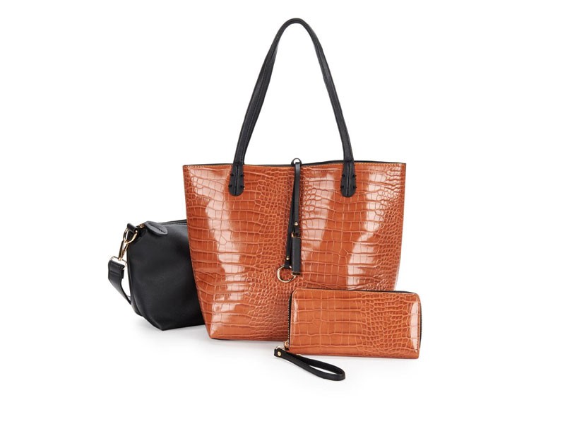 IMOSHION Three-In-One Reversible Tote, Crossbody & Wallet