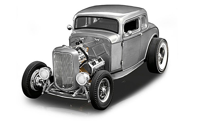 1:18-Scale 1932 Ford 5-Window Deuce Coupe Diecast Car