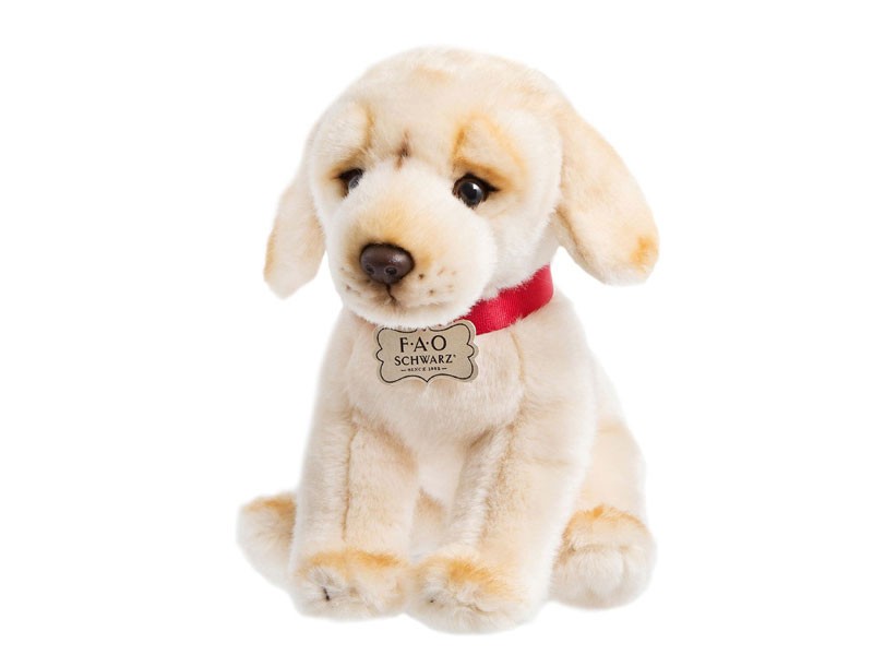 FAO Schwarz Plush Labrador Puppy