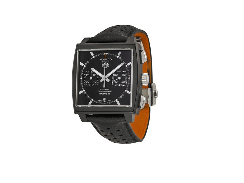 Monaco Chronograph Automatic Black Dial Men's Watch