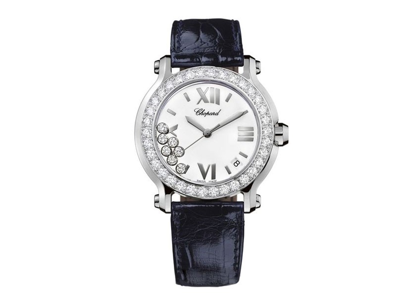 Chopard Happy Sport Round Quartz White Dial Women's Watch