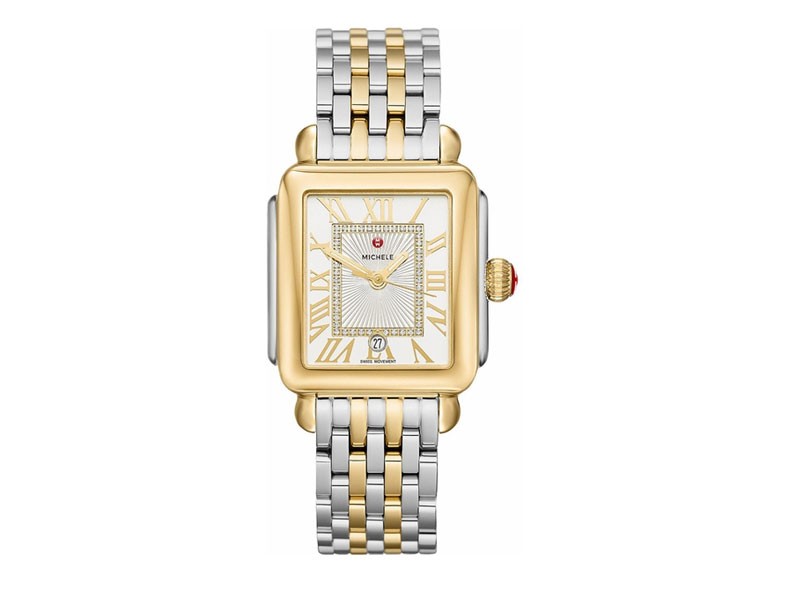 Michele Deco Madison Two-Tone Women's Watch