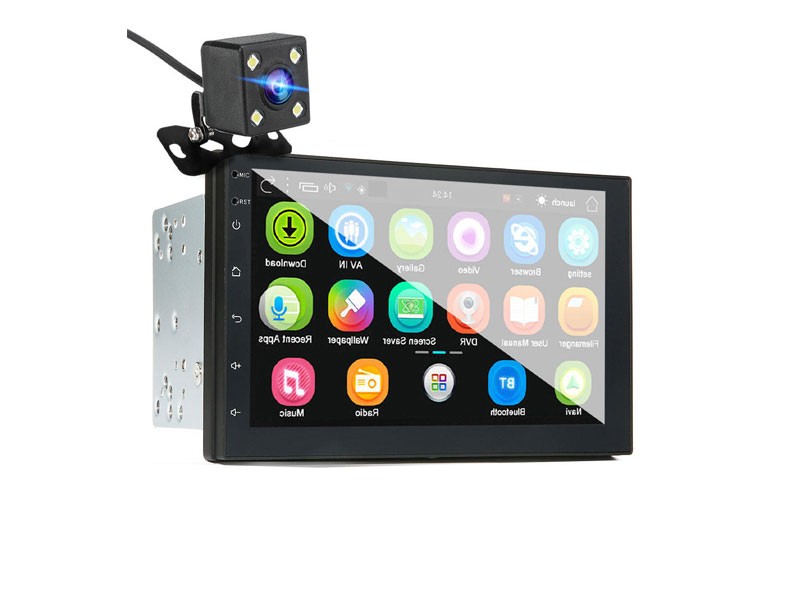 iMars 7 Inch 2 Din Car MP5 Player for Android 8.0 Rear Camera 